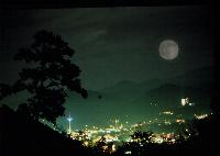 Moon over Gatlinburg