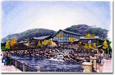 Rendering of the new Aquarium